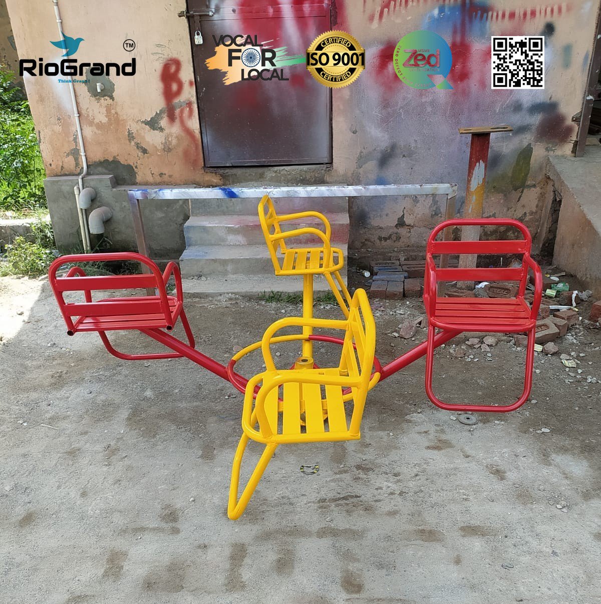 Four Seater Chair Shaped Merry Go Round